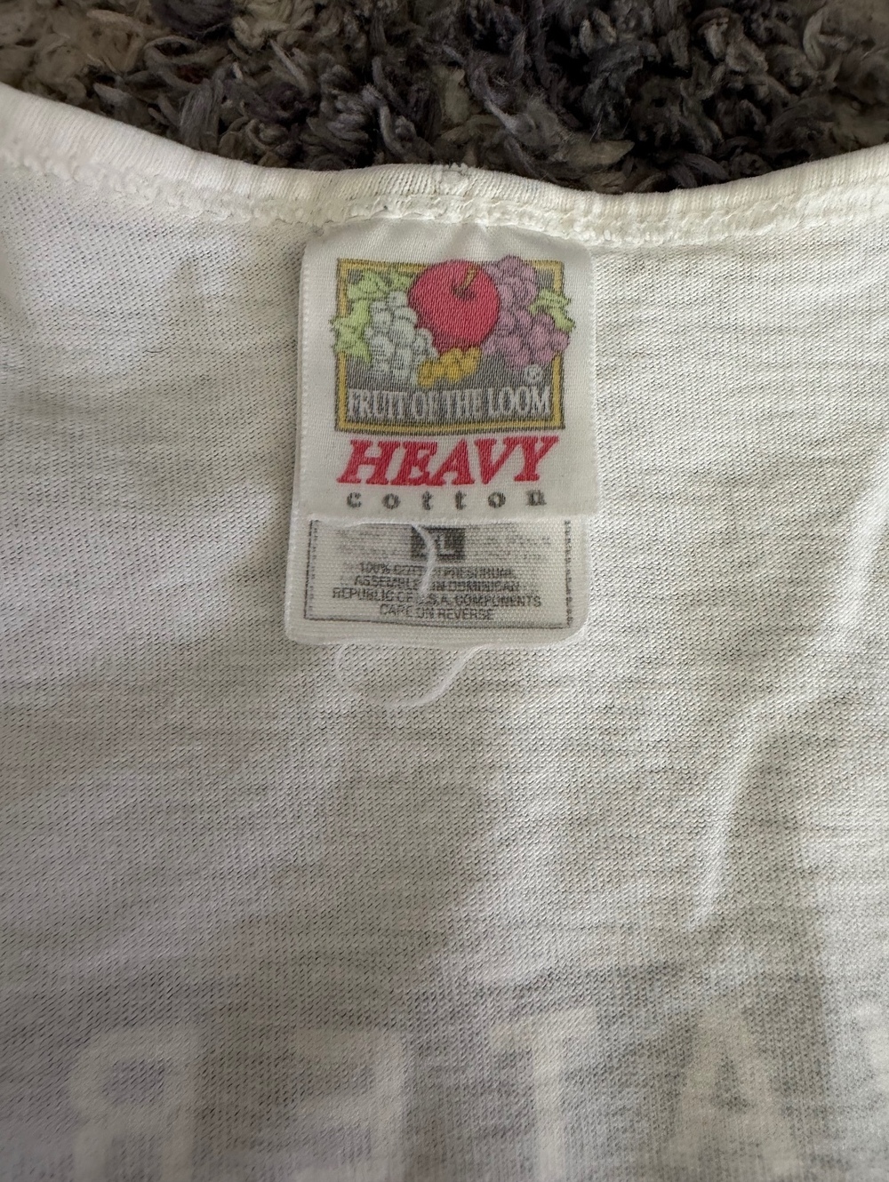 Vintage Myrtle Beach Tank Top XL White Heavy Cotton South Carolina Water Sport - Picture 4 of 7